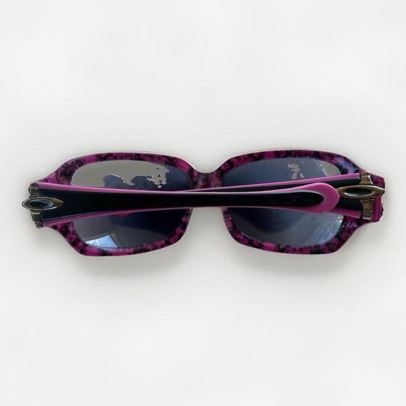 Oakley Script Sunglasses Black And Pink Purple Authentic 05-963 - Picture 3 of 5